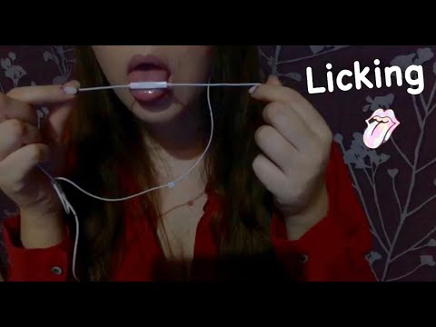 ASMR   Licking mic 👅 mic iPhone