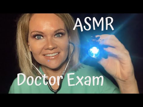 ASMR Doctor Exam | Allergy Testing | Follow the Light, whispers, personal attention