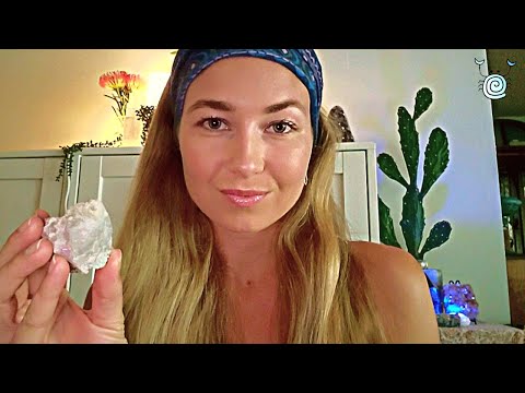 [ASMR] ~ 🙏Reiki to Release Stress & Anxiety🙏 | Affirmations | ASMR Crystal Healing | Relaxation