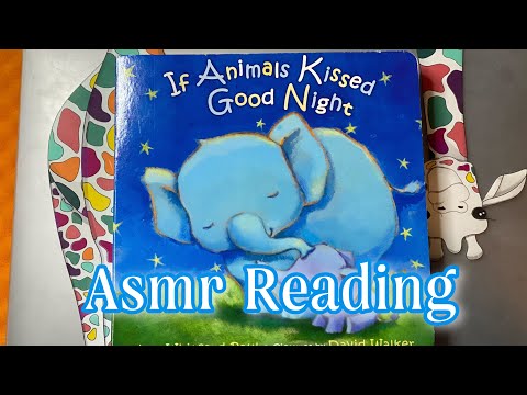 ASMR| Reading you a quick bedtime story- whispering, and some tapping sounds; Goodnight 😴
