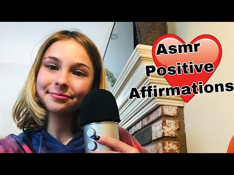 Asmr ~ Positive Affirmations | Hand Movements | ❤️🌸