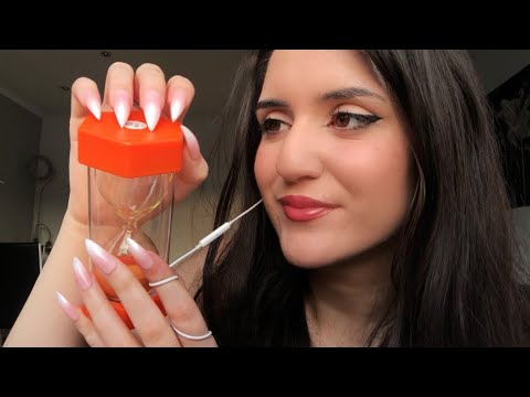 ASMR Tapping With Long Nails ~ LoFi Apple Mic