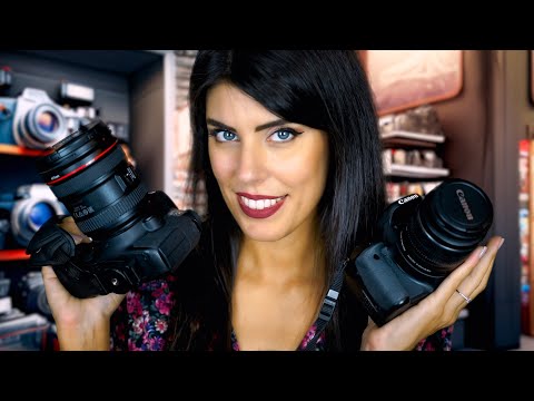 ASMR 📸 NEGOZIO DI FOTOGAFIA • ROLEPLAY