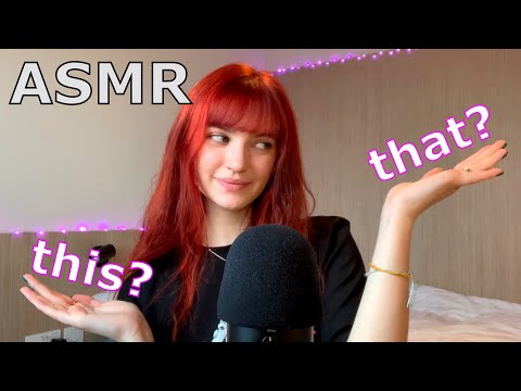 ASMR ~ This or That? ~ Decision Making!