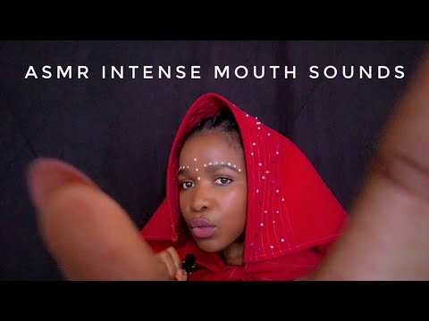 ASMR Slow & Gentle Mouth Sounds + Inaudible Whispering + Nibbling for Sleep 😴❤️