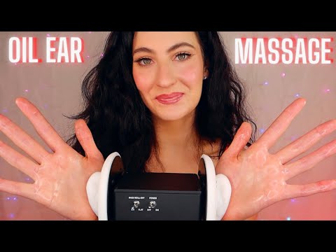 ASMR Oil Ear Massage - The Sleepiest Ear Attention