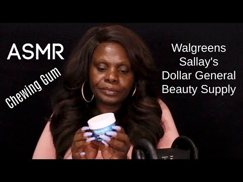 Eating Sounds Drugstore Haul ASMR Beauty Supply * Dollar General