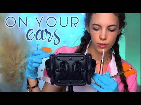 ASMR Medical Triggers On Your EARS (Up Close Sounds, Tingles, Sleep, Study, Intense)