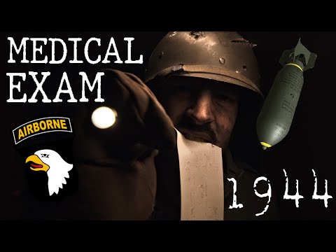 [ASMR] Medical Exam 🇺🇸 | WW2 | Realistic | Triggers #1