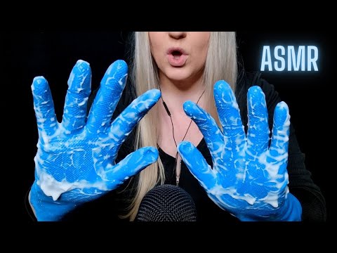 ASMR 🧤GLOVE SOUNDS DRY & WITH LOTION ( NO TALKING! )