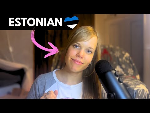 ASMR Speaking Some Estonian // eng subtitles