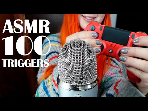 ASMR | 100 TRIGGERS IN 10 MINUTES ✨🌕🦊