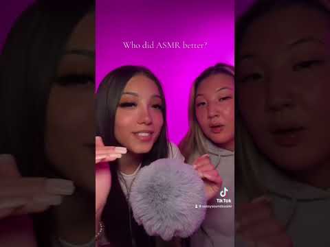 WHO DID THE ASMR BETTER?!