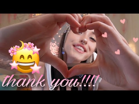 asmr 🫶🏻 thanking all my friends!!! 2k sub celebration! (ft mouth sounds + hand movements)