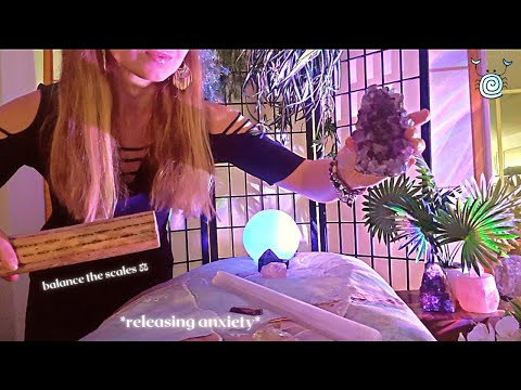 [POV Reiki ASMR] ~ Releasing any anxiety in your Aura...balancing the energetic scales ✌✨💜🙏
