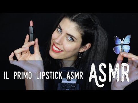 ASMR ita - 💄 Un ROSSETTO ASMR?? 💄 ASMRtistry One Lipstick Unboxing (Whispering)