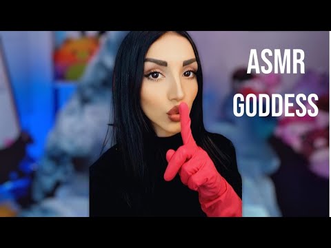 ASMR Goddess Makes YOU my  Little Pet 😈 (Gloves Sounds, Fast Light Triggers)