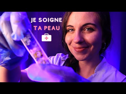 ASMR MEDICAL | Roleplay DERMATOLOGUE 🩹🧪 Analyse et traitement de la peau