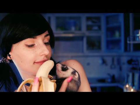 [MyKinkyDope 24/7 ASMR] Best moments. Banana, Kissing, Roleplay