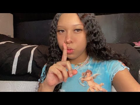 ASMR “can I tell you other people’s secrets + drama + cupped whispering