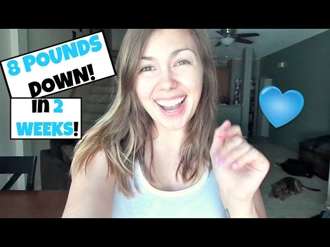 8lbs DOWN in 2 WEEKS! (What I Eat + Do)