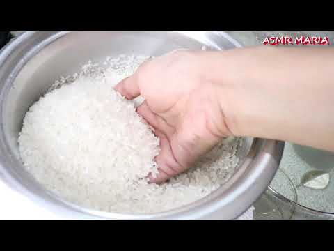 ASMR Cooking Rice Relaxing Sounds No Talking
