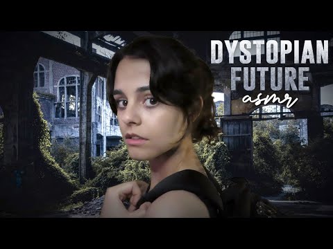 ASMR Girl rescues you in DYSTOPIAN FUTURE 🌑 Personal Attention Roleplay