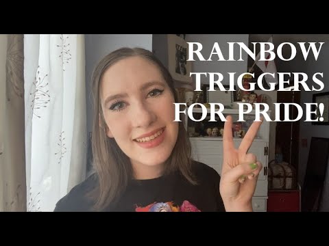 {ASMR} Rainbow Trigger for Pride Month! :)