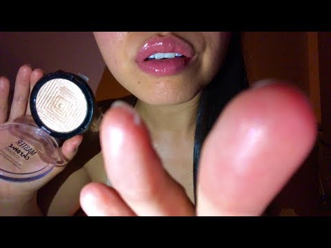 ASMR *I Will Finish You* Fixing/ Applying Your Blush + LOADS OF HIGHLIGHTER w. Tiingly Brush Strokes