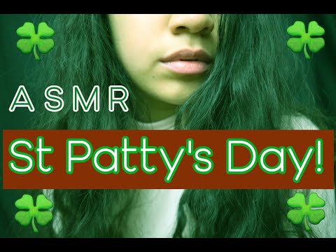 Irish Poems & Tapping | Azumi ASMR | Relax on St Patty's Day with Poetry!