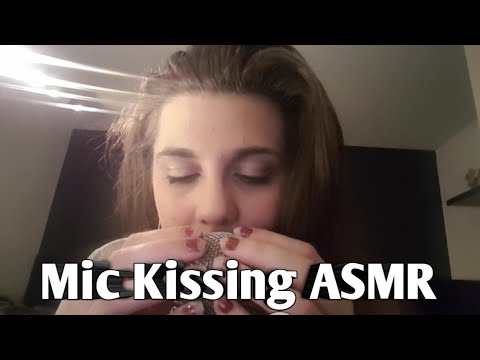 ASMR || Close up mic kissing | Hand movements | Mouth sounds | Whispering ||