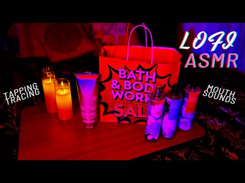 ASMR Haul Bath & Body works | Tapping and mouth sounds ❤️