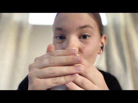 (Lailas custom) cupped whispers + hand movements-(ramble)~Tiple ASMR