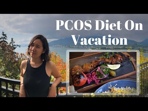What I Eat in a Day on Vacation: Healthy PCOS Diet