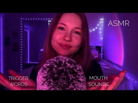 ASMR~1+ HR Clicky Trigger Words, Mouth Sounds, and Inaudible Whispers (Trym's CV)✨