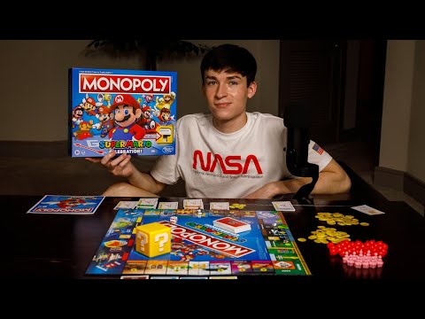 ASMR playing Monopoly with you & chewing gum