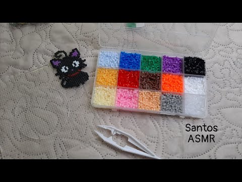ASMR: Hama Beads | Pixel Art Beads