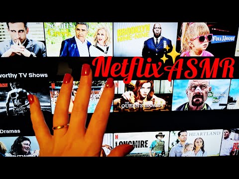 ASMR Netflix Tracing (fan favourite)
