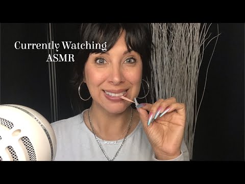 ASMR: Gum Chewing/ Currently Watching 📺 🍿