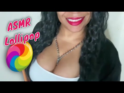 ASMR Lollipop with Sensual Tingles Lingerie