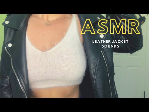 12 Minutes of Leather Jacket Sounds [No Talking ASMR]