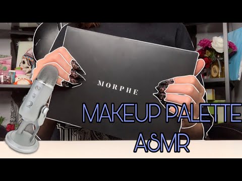 LOUD!⚠️ Tapping and scratching on makeup pallets ASMR | NO TALKING
