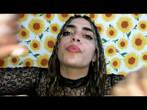 ASMR mouth sounds / spit painting your face / ASMR