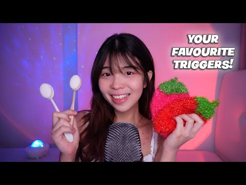ASMR Your FAVOURITE TRIGGERS!