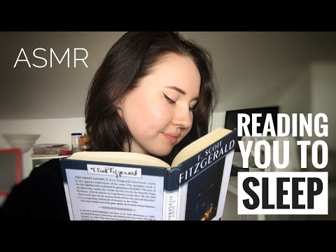ASMR~Reading You To Sleep (audible + inaudible whispering)