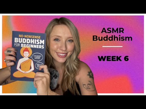 ASMR Reading about Buddhism | What did the Buddha teach?