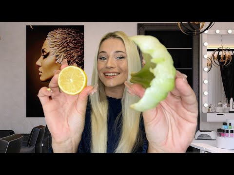 ASMR Worst Reviewed Makeup Artist Does Your Makeup With Vegetable (Wrong Prop Roleplay)