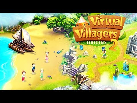 ASMR Playing Virtual Villagers Origins 2 (Whispered)