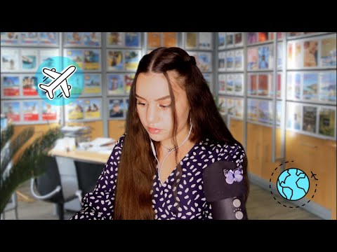 [ASMR] Reisebüro ROLEPLAY🌍✈️ | Travel Agency Roleplay | ASMR Marlife