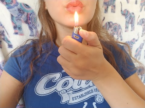 Playing with Fire and a Candle ASMR{ASMR Athena}